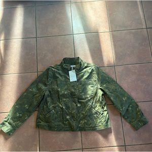 Beautiful organic cotton camouflage jacket!